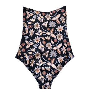 Midnight Bloom Batik | Cutout Onepiece