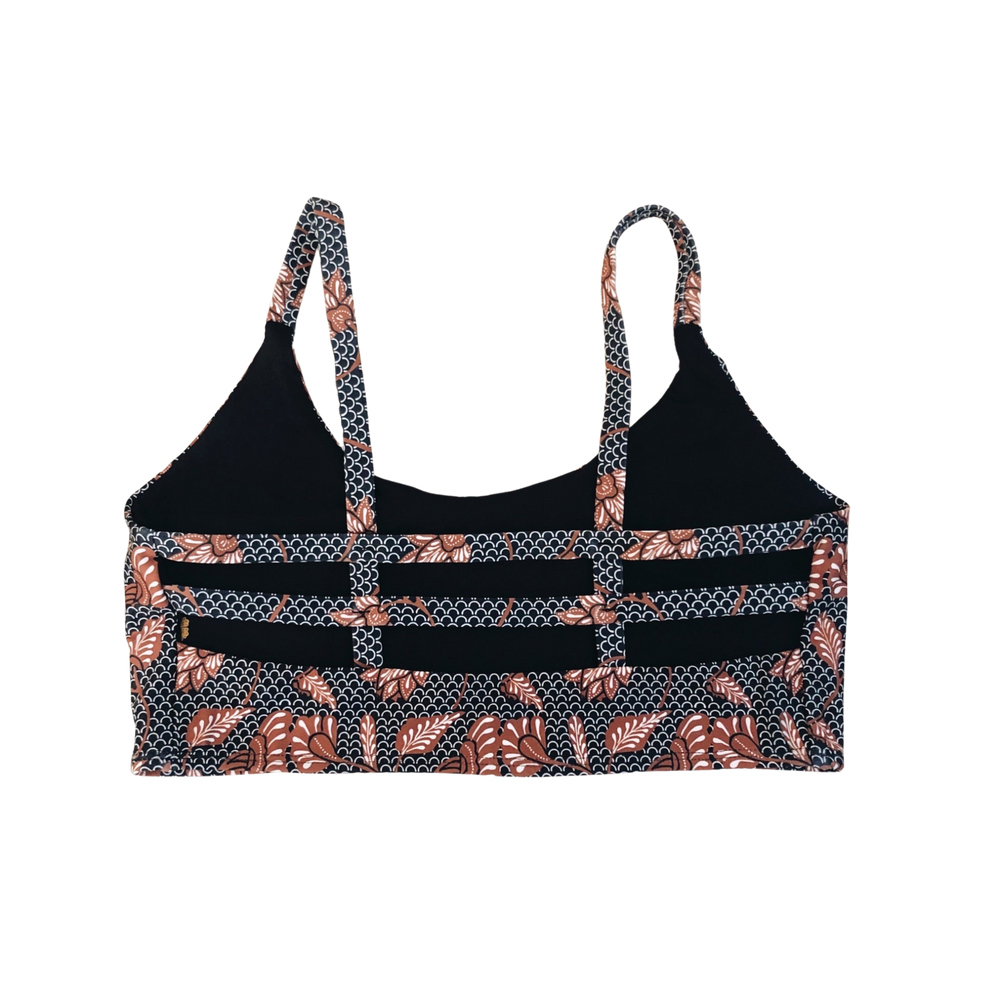 BLACK + TAN BATIK | PENIDA BRA