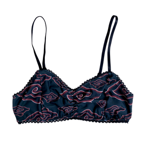 BLACK CLOUDS BATIK ~ LACE | ECO SWIM INTIMATES BRA