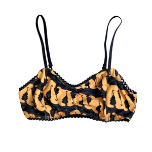 TIGER YELLOW BATIK ~ LACE | ECO SWIM INTIMATES BRA