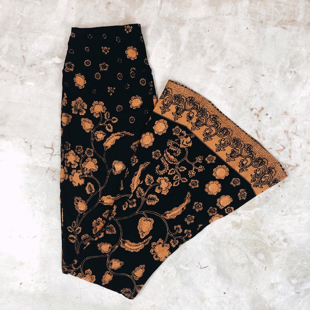 Dahlia Bell Bottoms - Blossom Batik