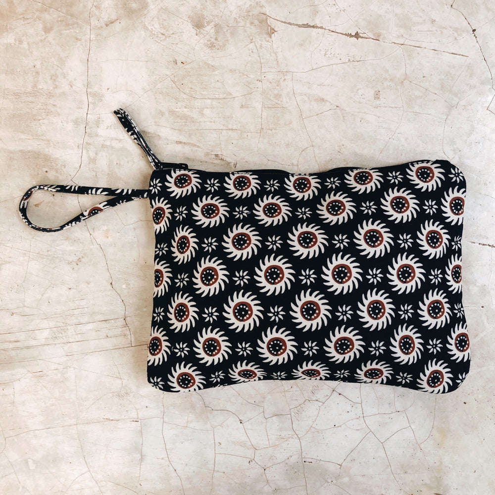 Black Matahari Batik | Wet Bikini Bag