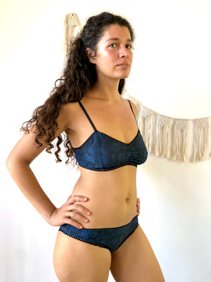 INDIGO BATIK ~ LACE | ECO SWIM INTIMATES BRA